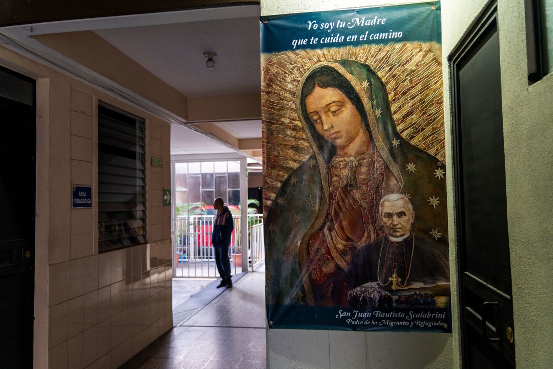 The interior of the Casa del Migrante shelter in Guatemala City is pictured on Wednesday.