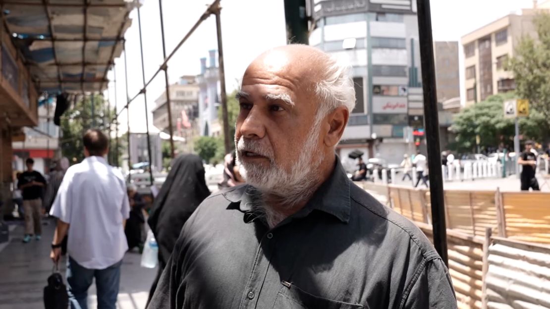 This man told CNN he believed US President Donald Trump was acting in his own interest when he ordered the strikes.