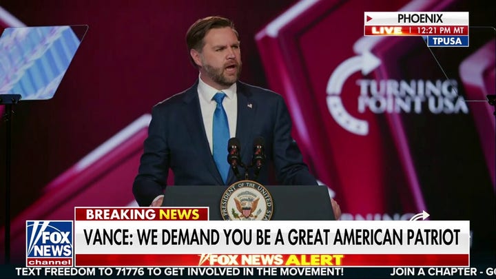 Vice President JD Vance calls men like Charlie Kirk ‘fruit of true Christianity’